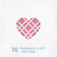 Woven Bamboo Medium Heart