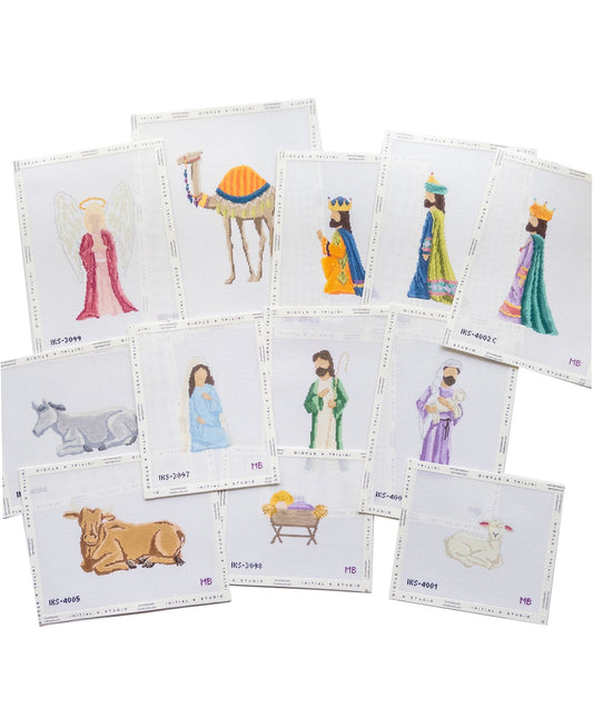 Megan Bowden Nativity 12 Pieces