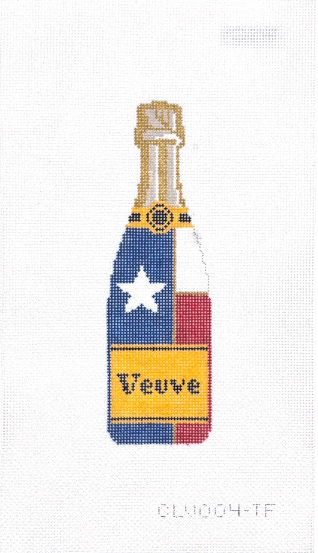 Texas Veuve Bottle