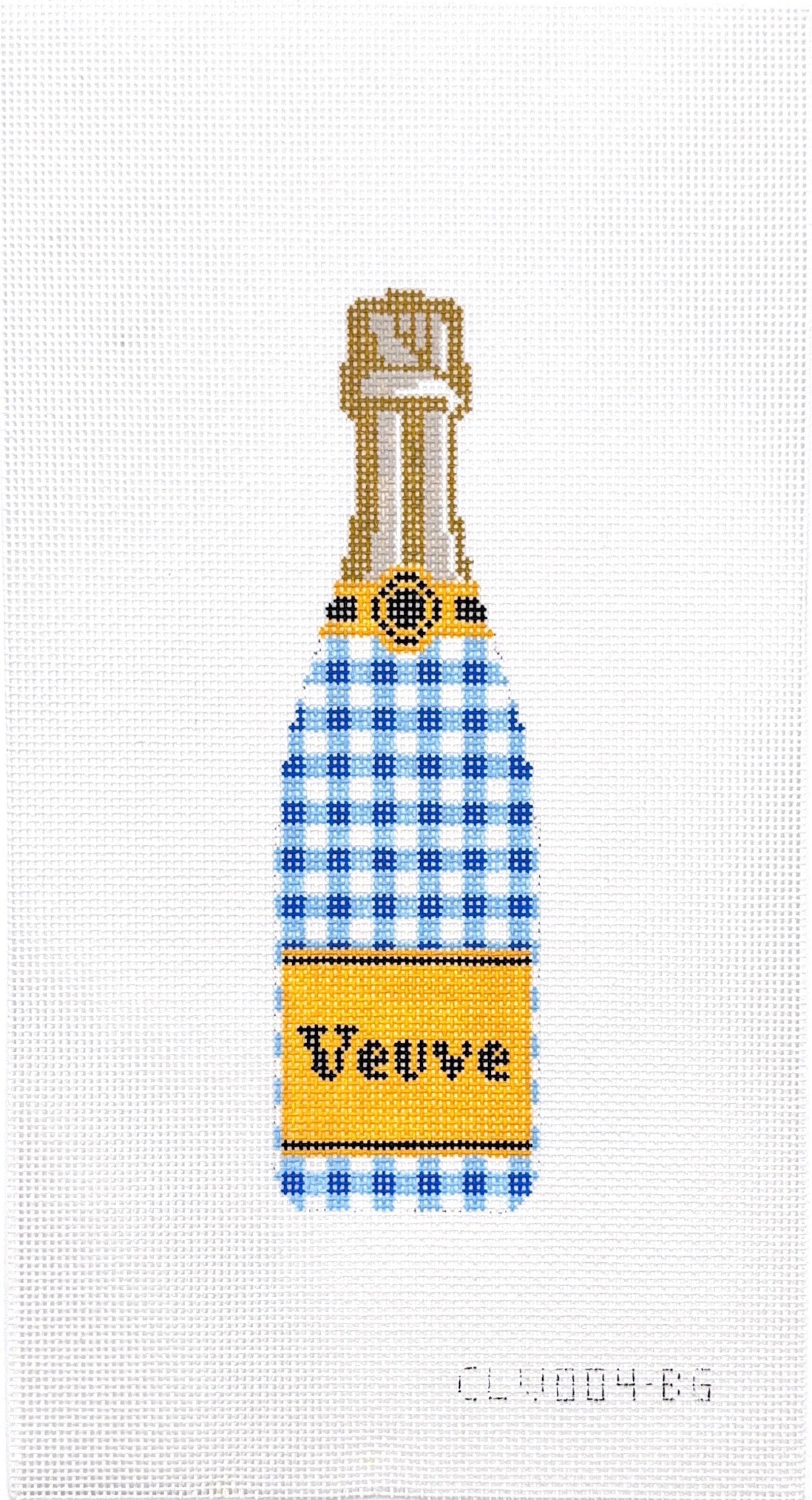 Blue Gingham Veuve