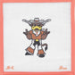 Vintage Mascot with Horns