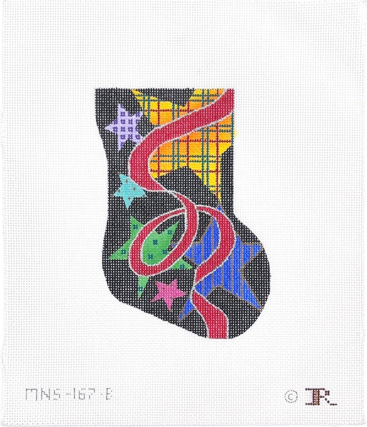 Ribbon & Stars Mini Sock