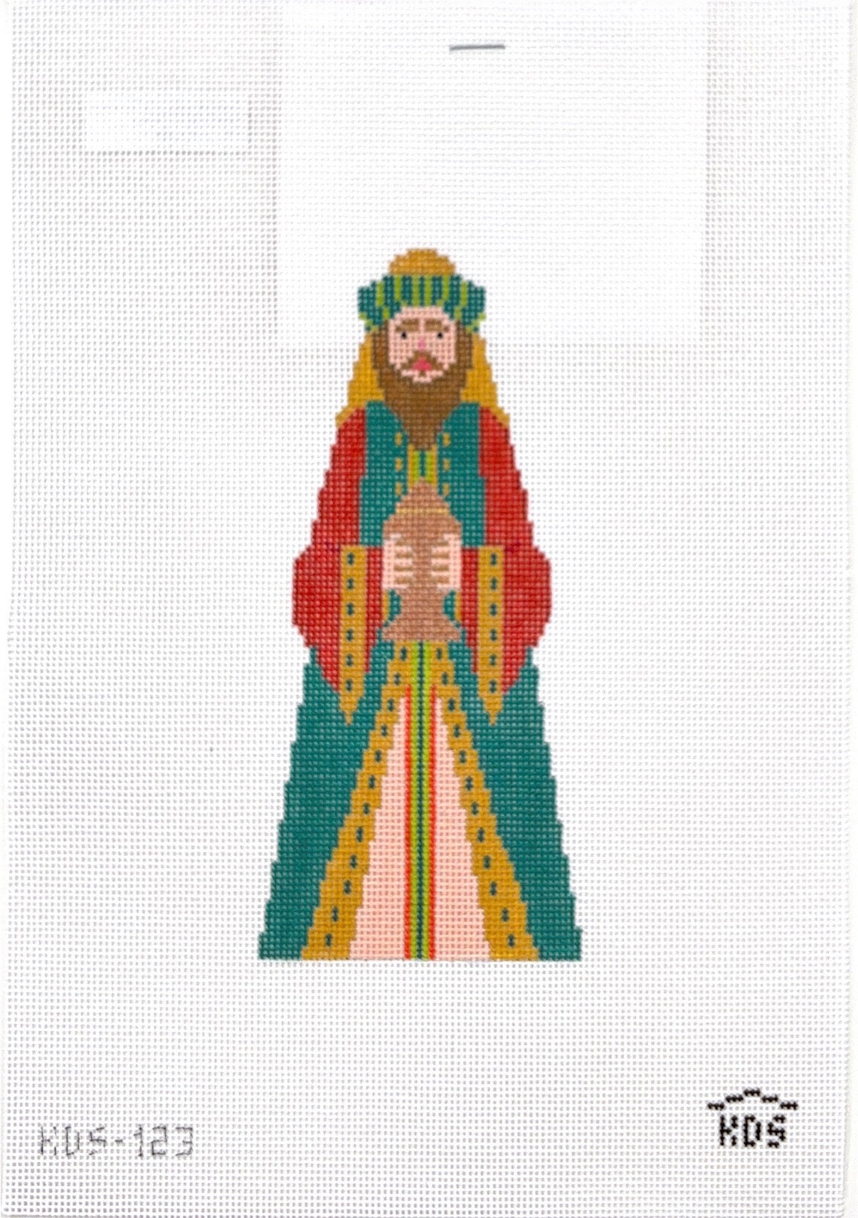 Mid Century Nativity Third Wiseman & Stitch Guide