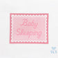 Baby Sleeping Pink Scallops