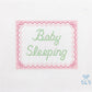 Baby Sleeping Pink Bows