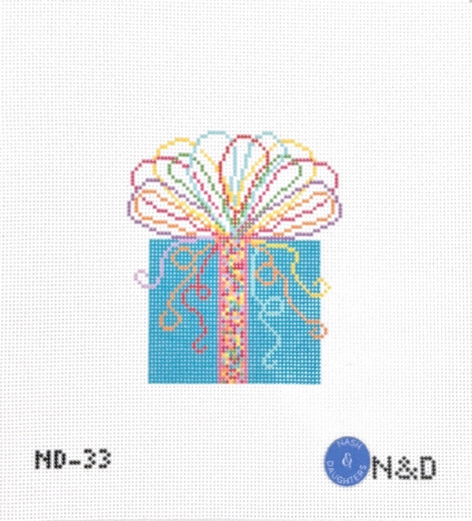 Sprinkle Present Needlepoint