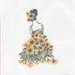 Lady in Sunflower Dress