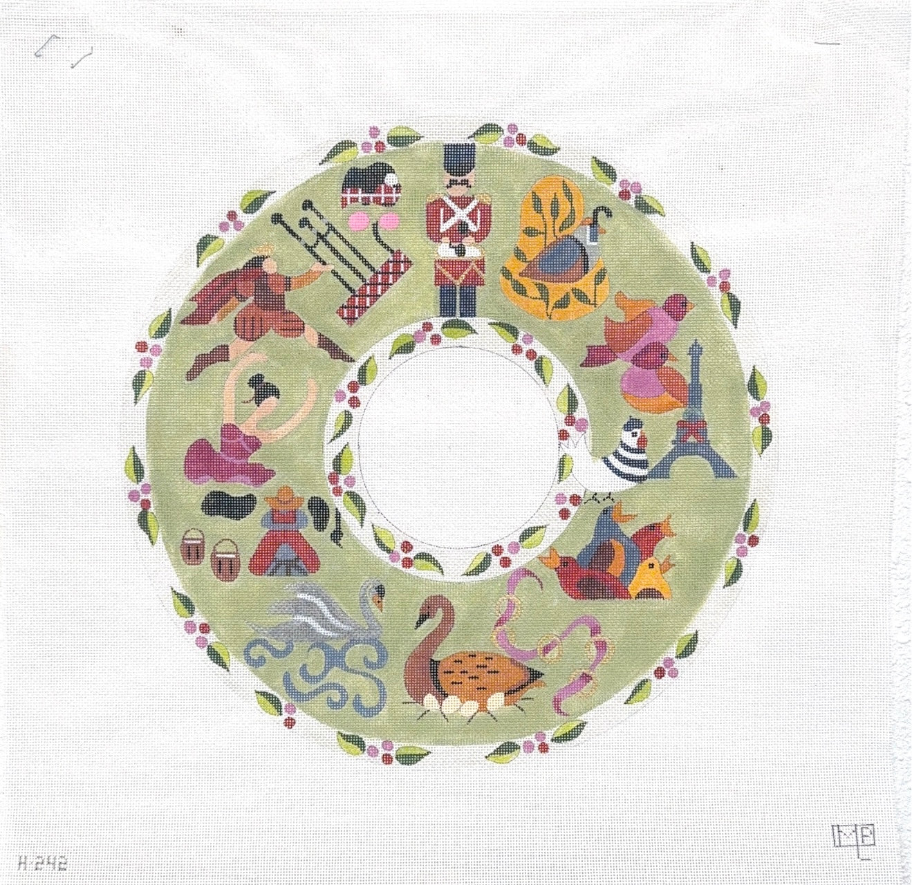 12 Days of Christmas Wreath