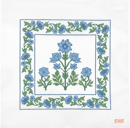 Large Block Floral Print