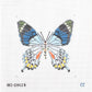 Large butterfly - Blue grey