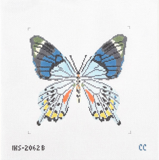 Large butterfly - Blue grey