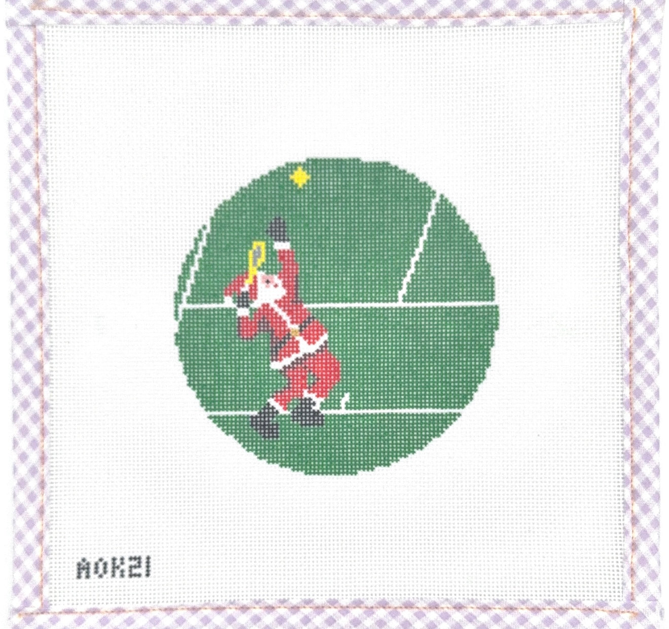 Sporty Santa Tennis