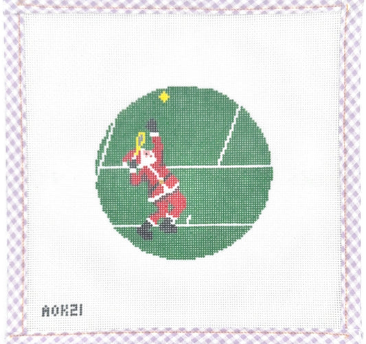 Sporty Santa Tennis