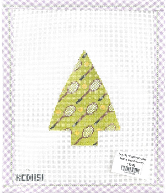 Tennis Tree Ornament