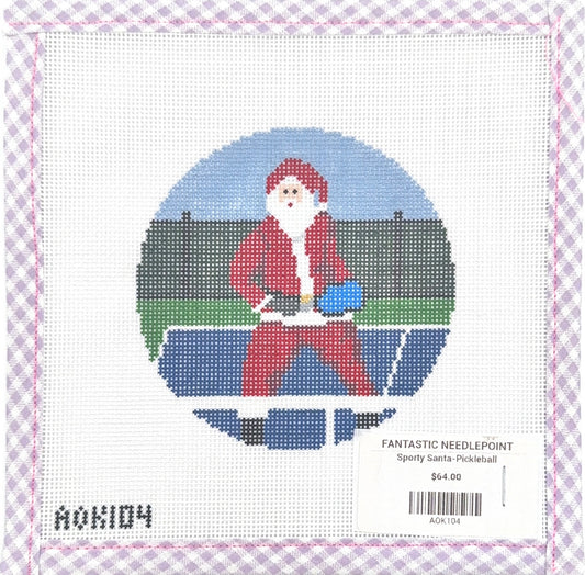 Sporty Santa Pickleball