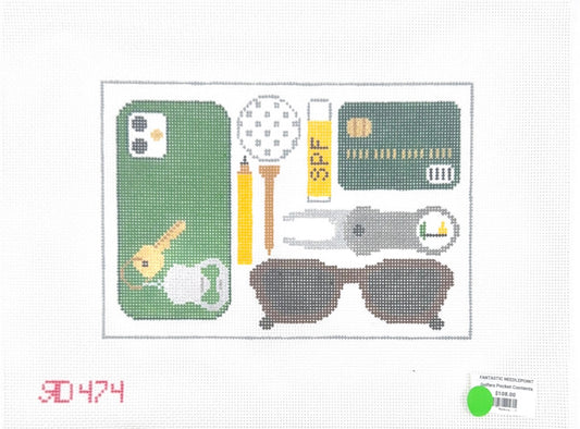 Golfers Pocket Contents