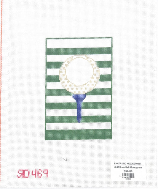 Golf Book Ball Monogram