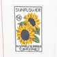 Sunflower Seed Packet