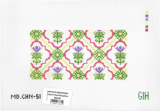 Floral Tile Pattern Insert