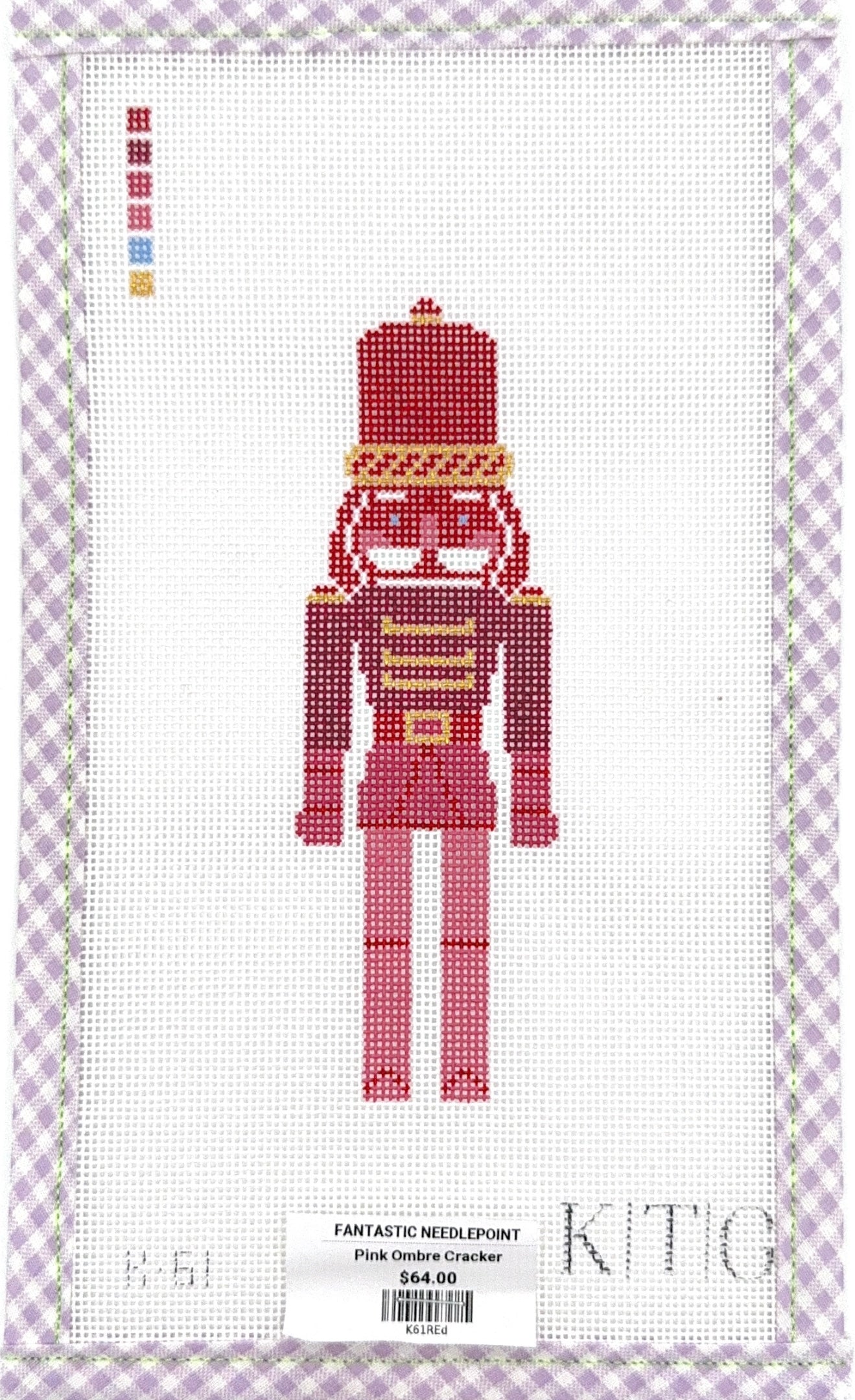 Pink Ombre Nutcracker