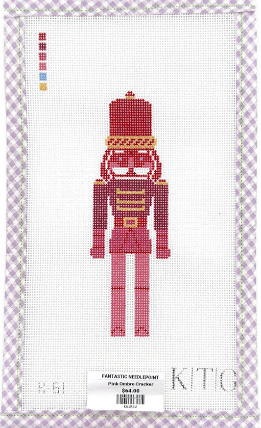 Pink Ombre Nutcracker