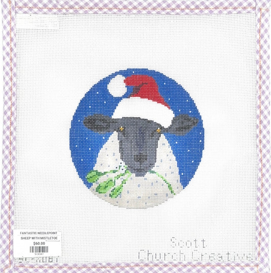 Sheep with Mistletoe