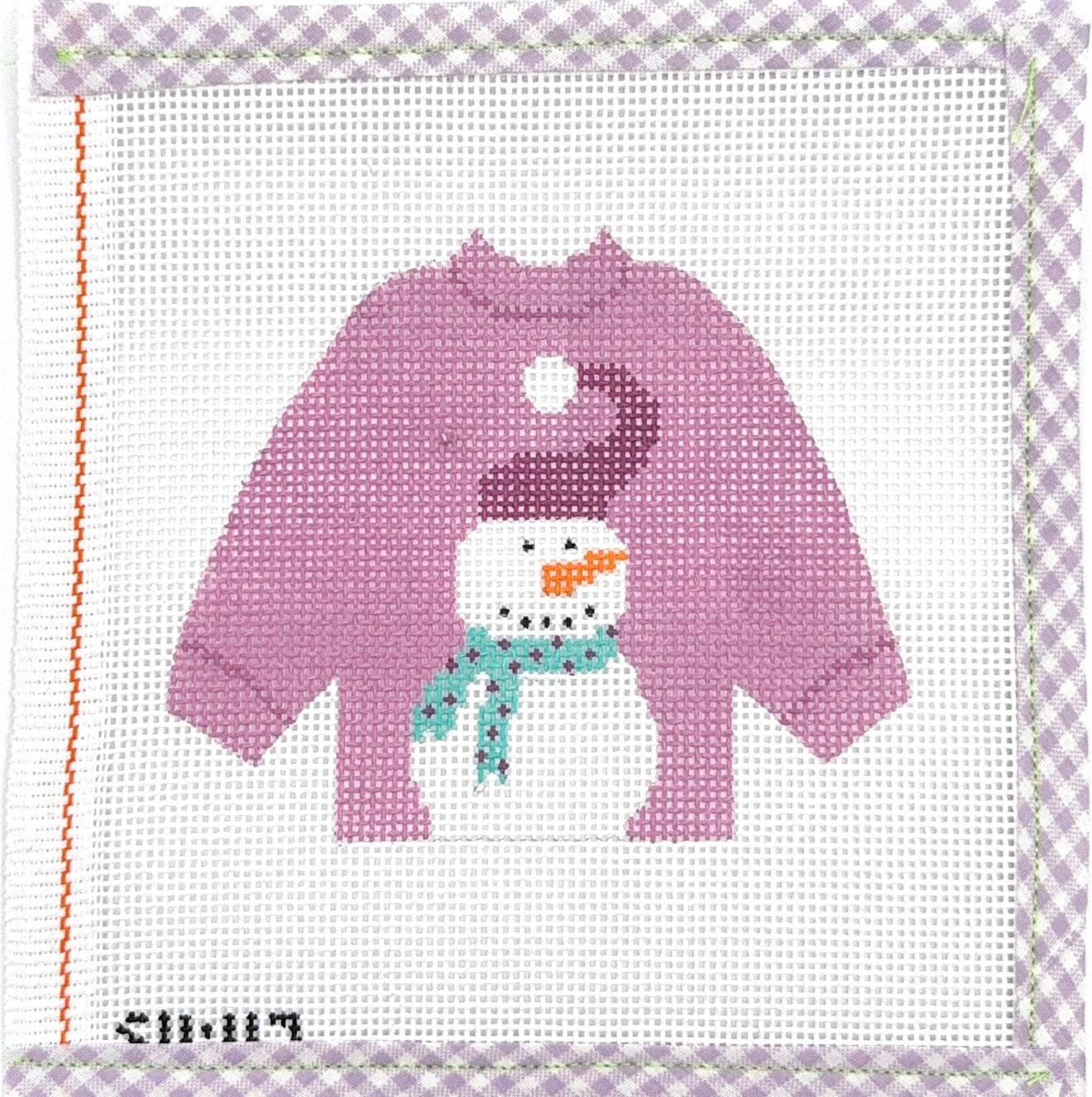 Stitch it Pullover Snowman