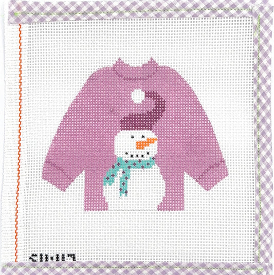Stitch it Pullover Snowman