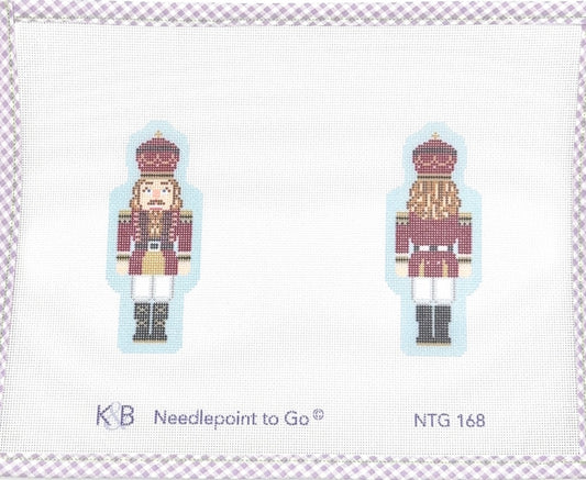 Double sided Nutcracker Maroon