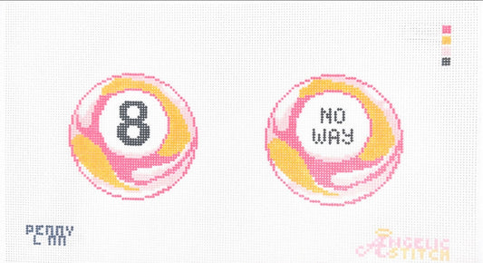 8 Ball Pink No Way