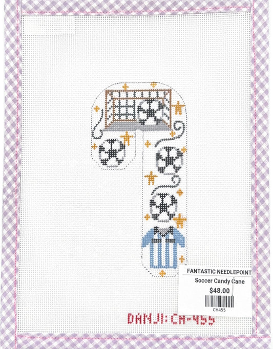 Soccer Candy Cane