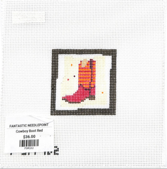 Cowboy Boot Red