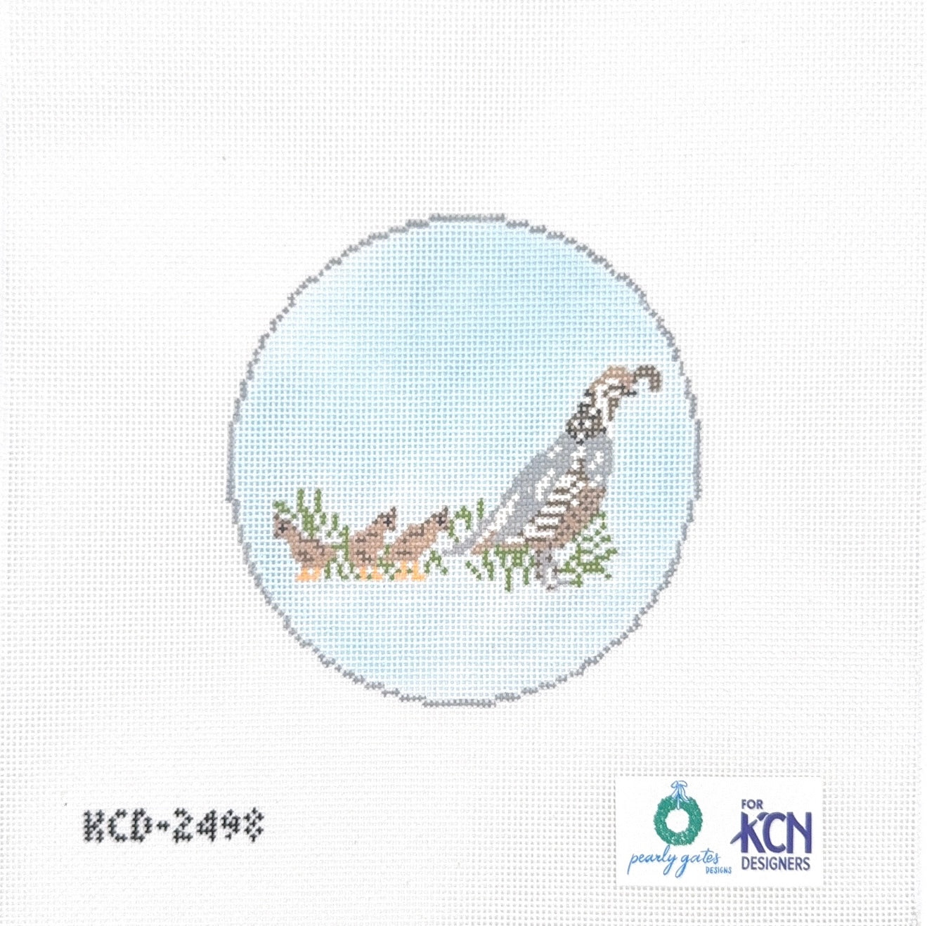Hunting Quail Round