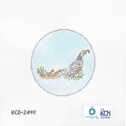 Hunting Quail Round
