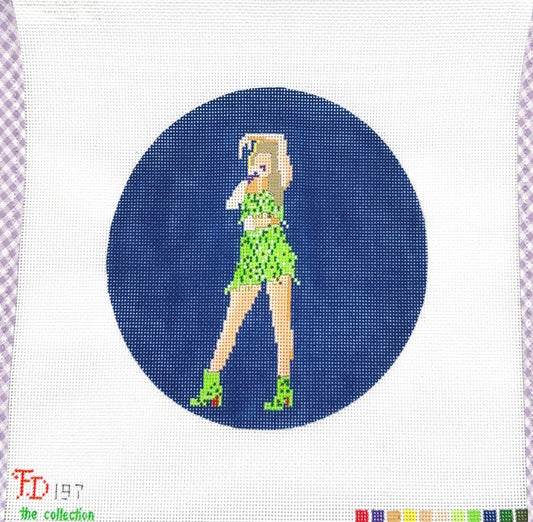 Taylor Swift in Green