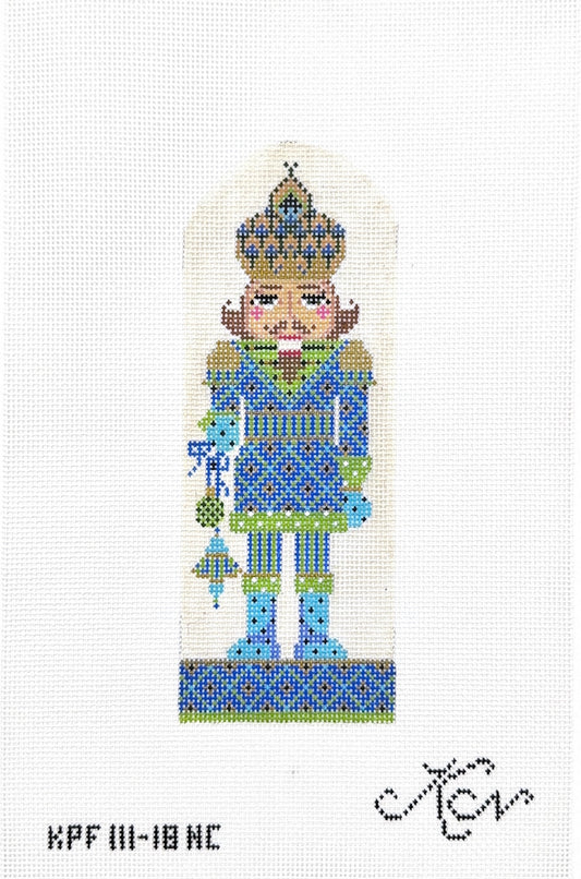 Green and Blue Nutcracker