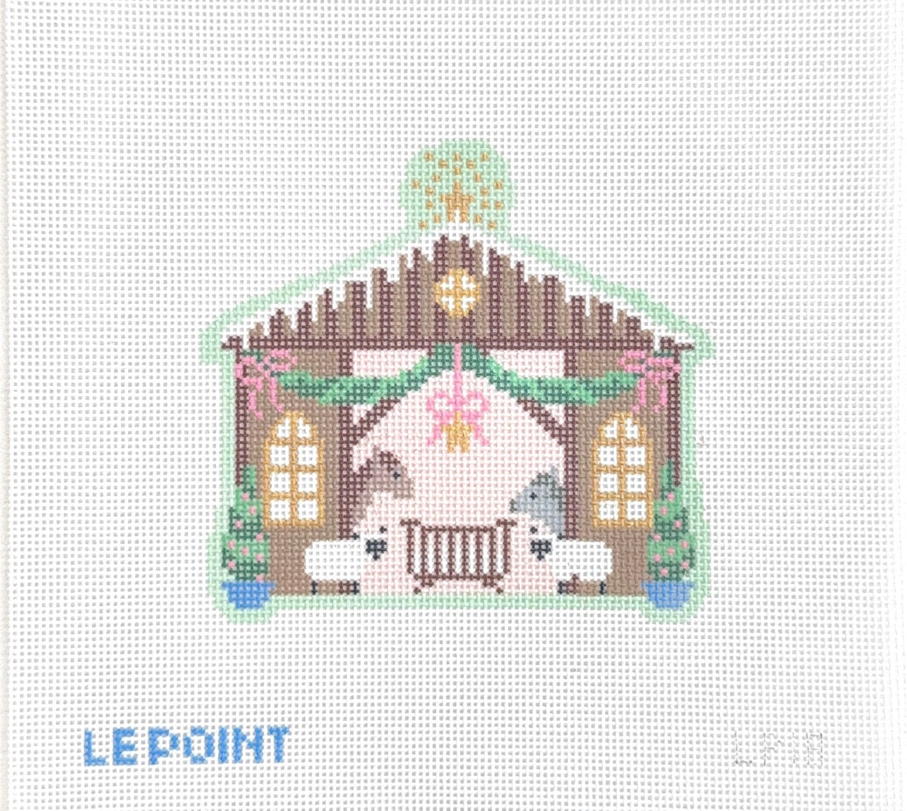 Nativity Stable Le Point – Fantastic Needlepoint