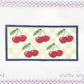 Cherries on Green Checks