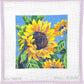 Sunflower Dance in Blue