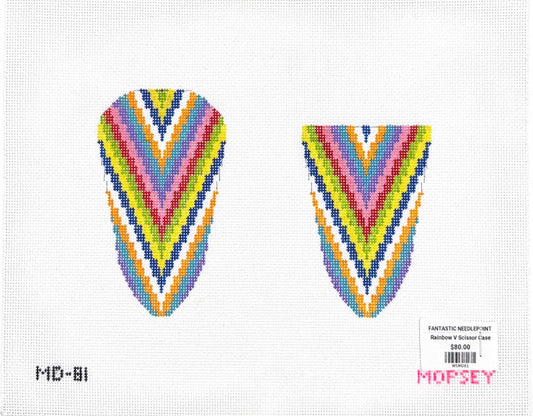 Rainbow V Scissor Case