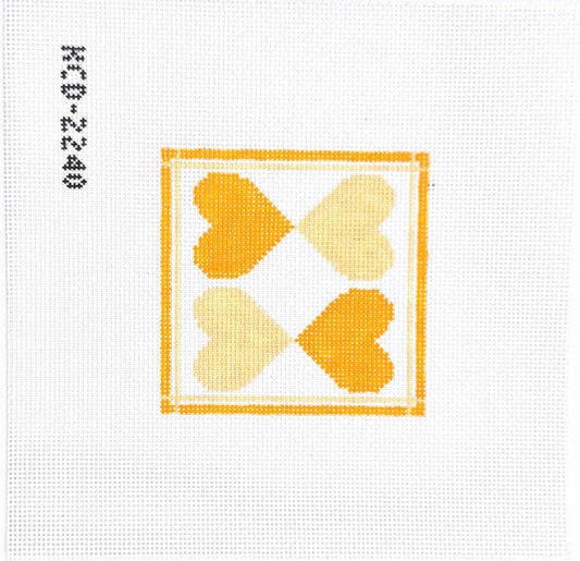 4 hearts
