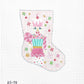 Sugar Sweet Pink Nutcracker Bauble Stocking