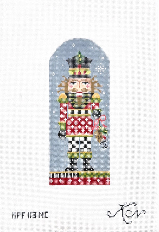Polka Dot Pinecone Nutcracker
