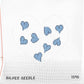 Blue Heart Pillow
