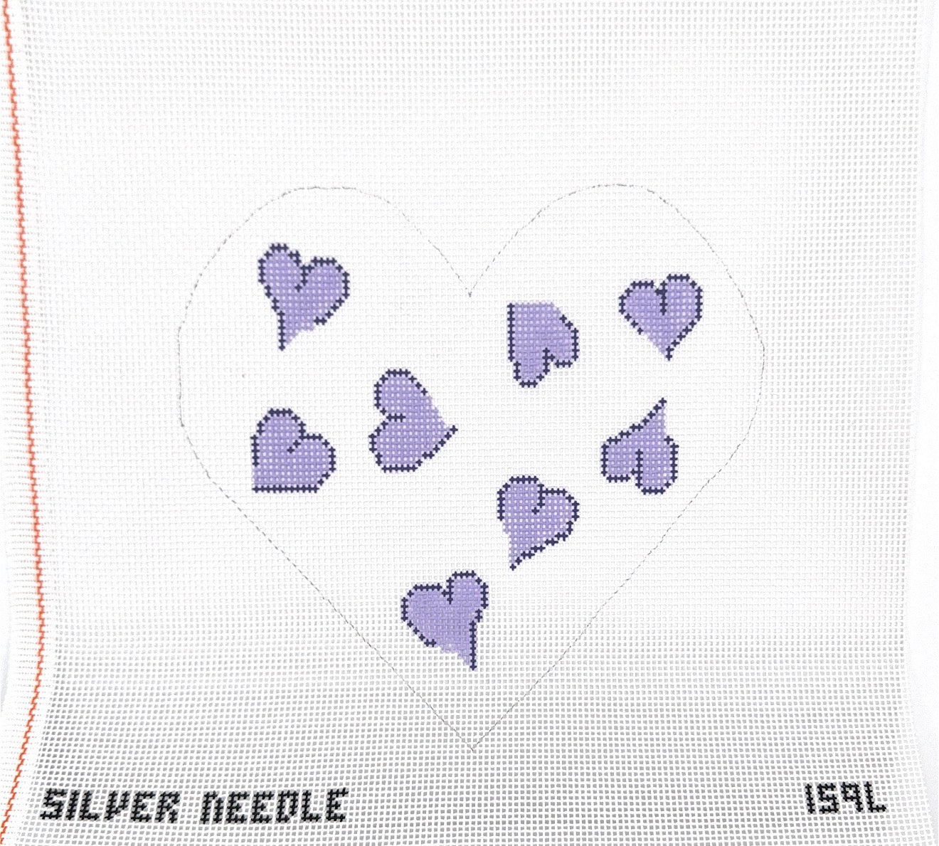Lavender Heart Pillow