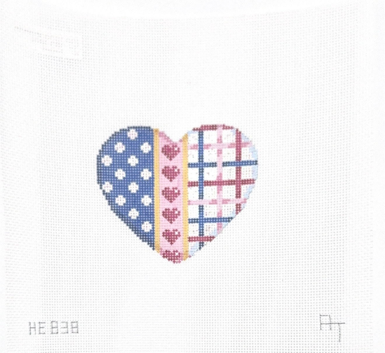 Polka Dots Hearts and Lattice