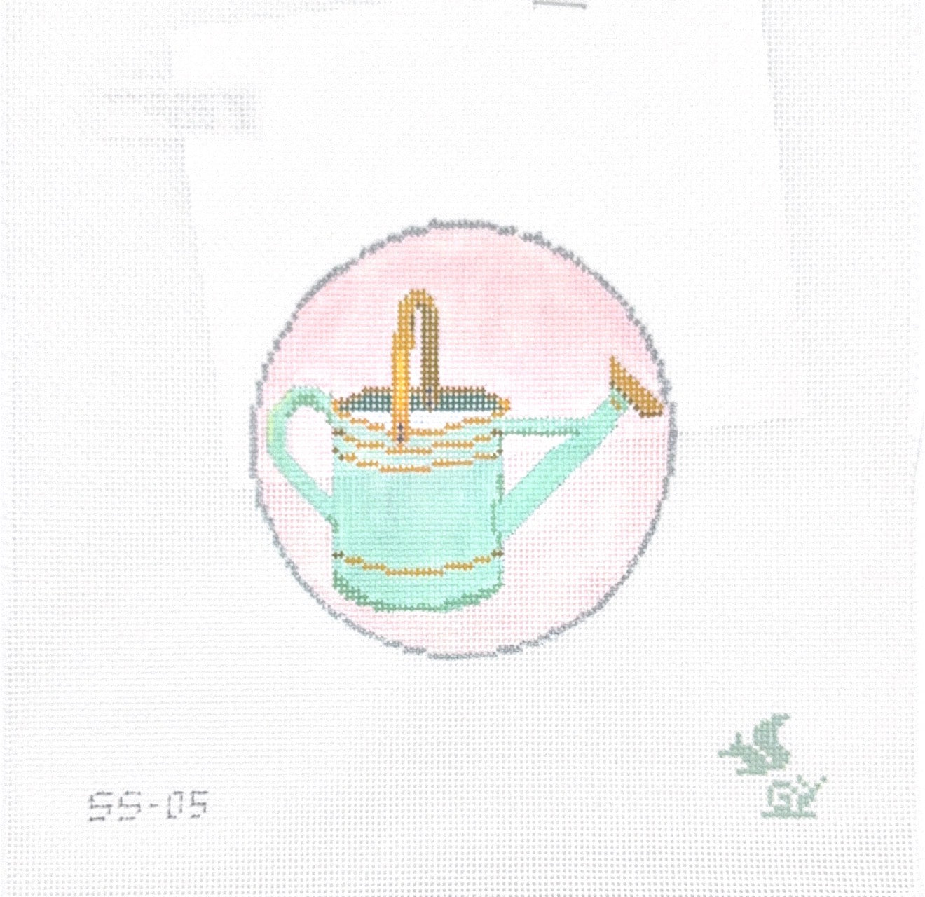 Garden Icons Watering Can w/ stitch guide