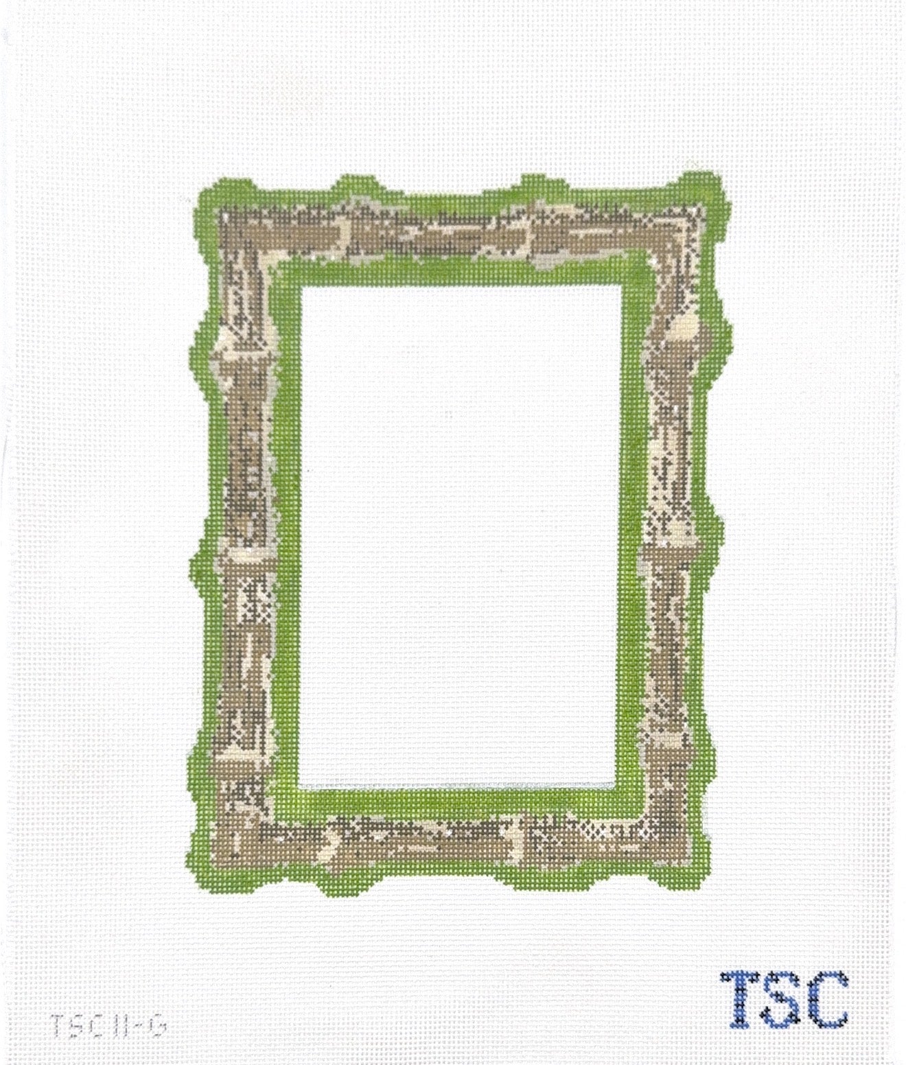 Burnt Bamboo Picture Frame