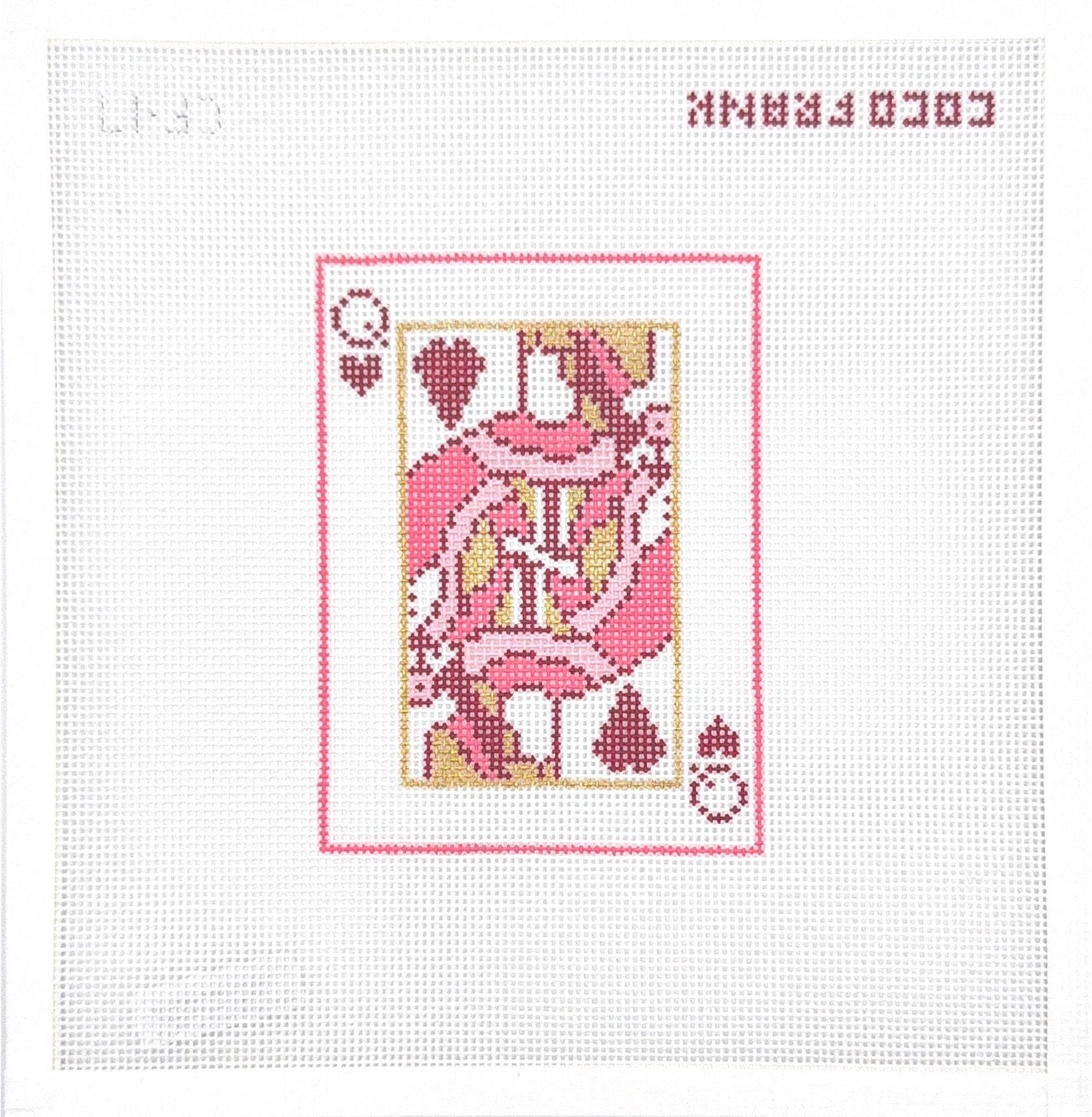 Queen of Hearts Playing Card