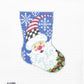 Santa Bauble Stocking